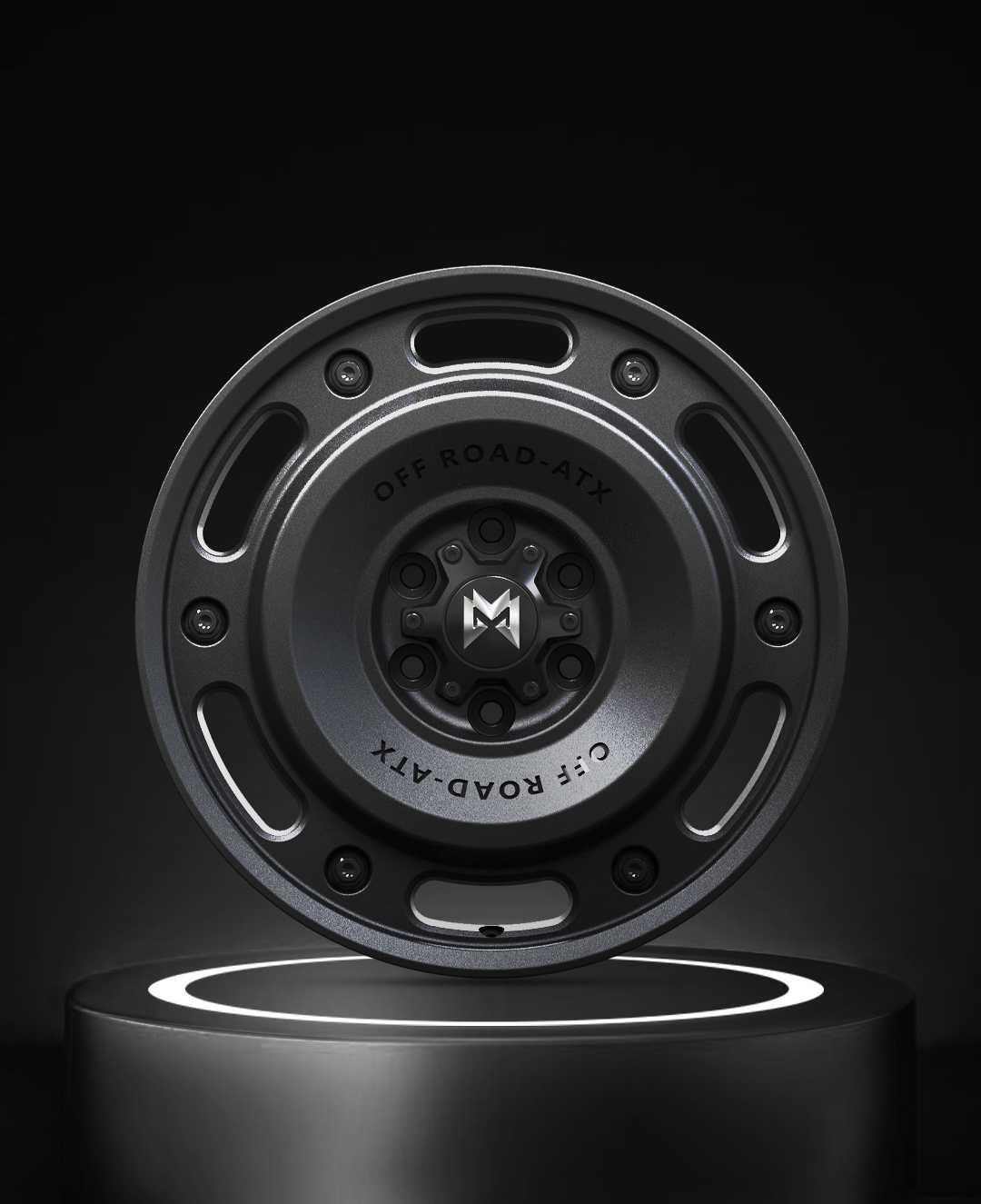 Forged aluminum alloy wheel hub-modified style eleven (frosted black)