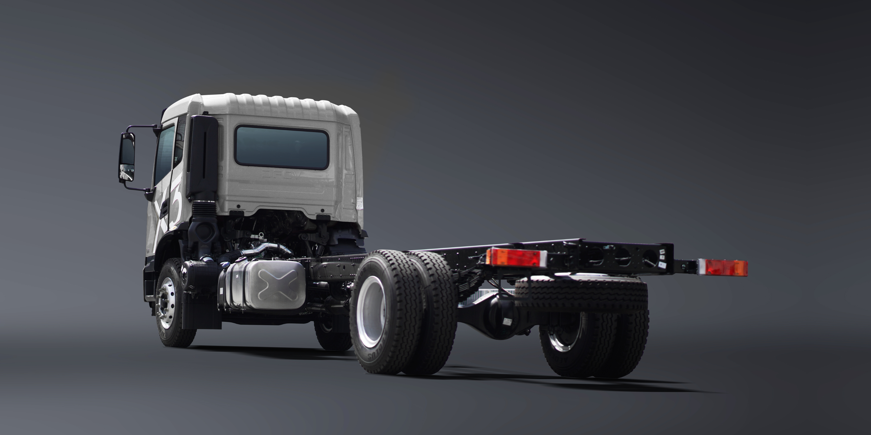 Lightweight chassis agile handling, easier maneuverability.